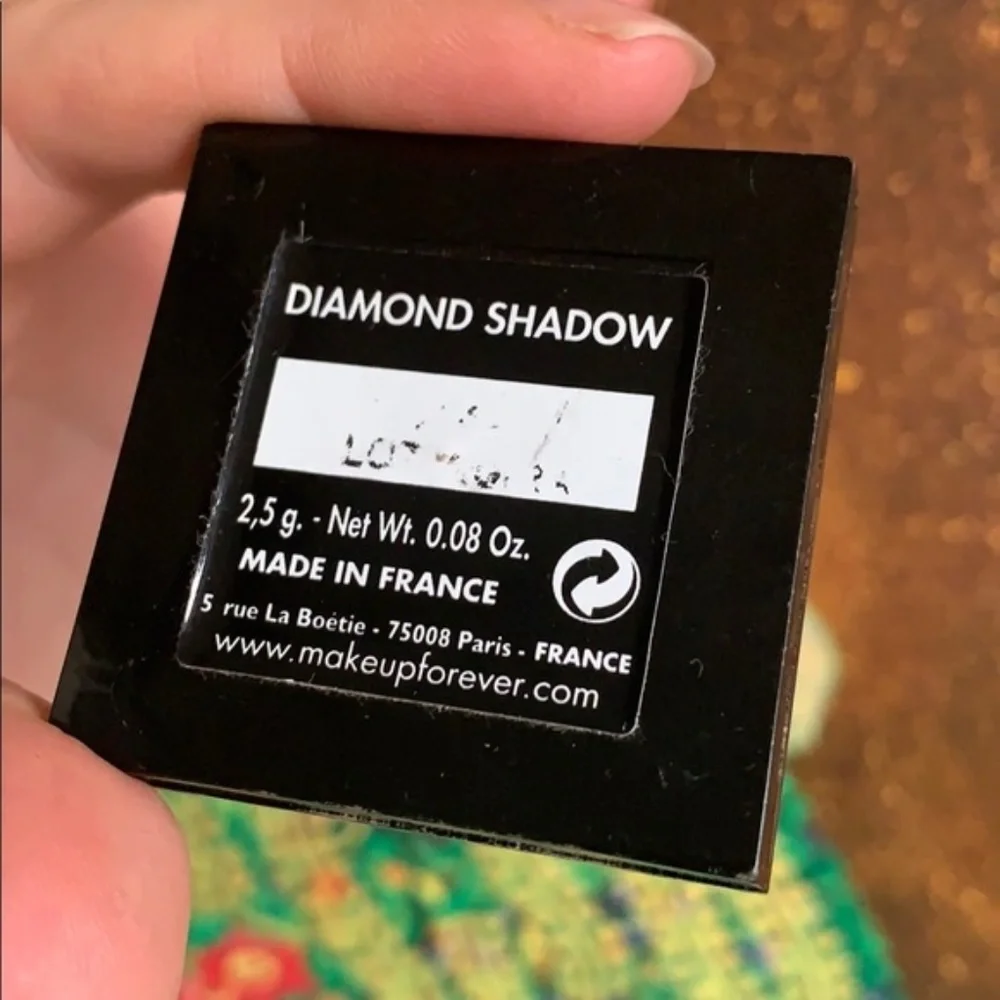 MakeupForever Fine Diamond Glitter Smokyeye Shadow